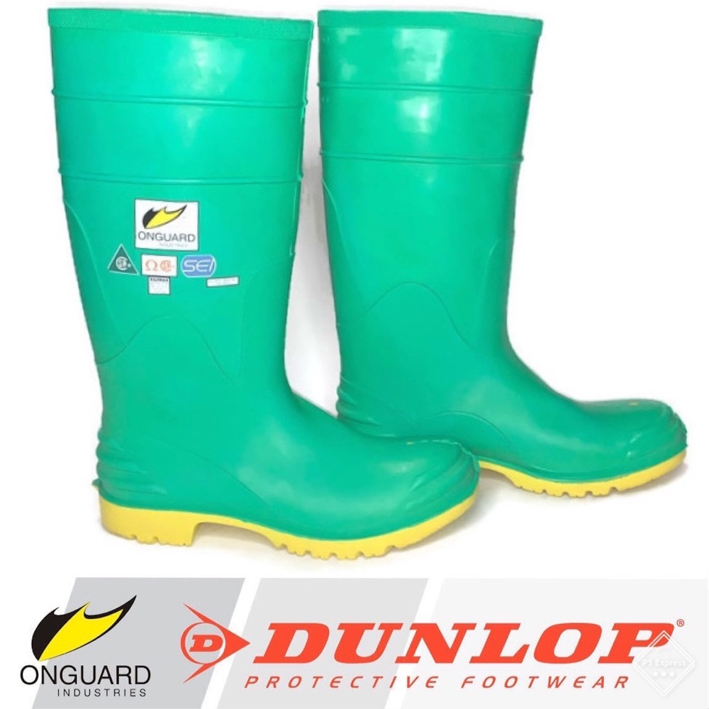 NWOT Onguard Hazmax Green 16" PVC Knee Boots Sz 11